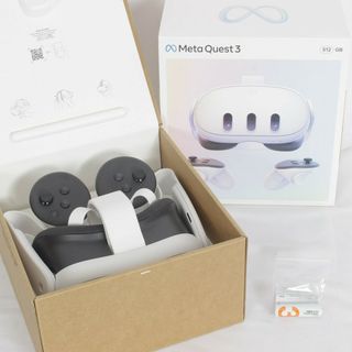 【美品】Meta Quest 3 512GB VR ヘッドマウントディスプレイ ヘッドセット メタクエスト3 899-00594-01 Oculus 本体(その他)