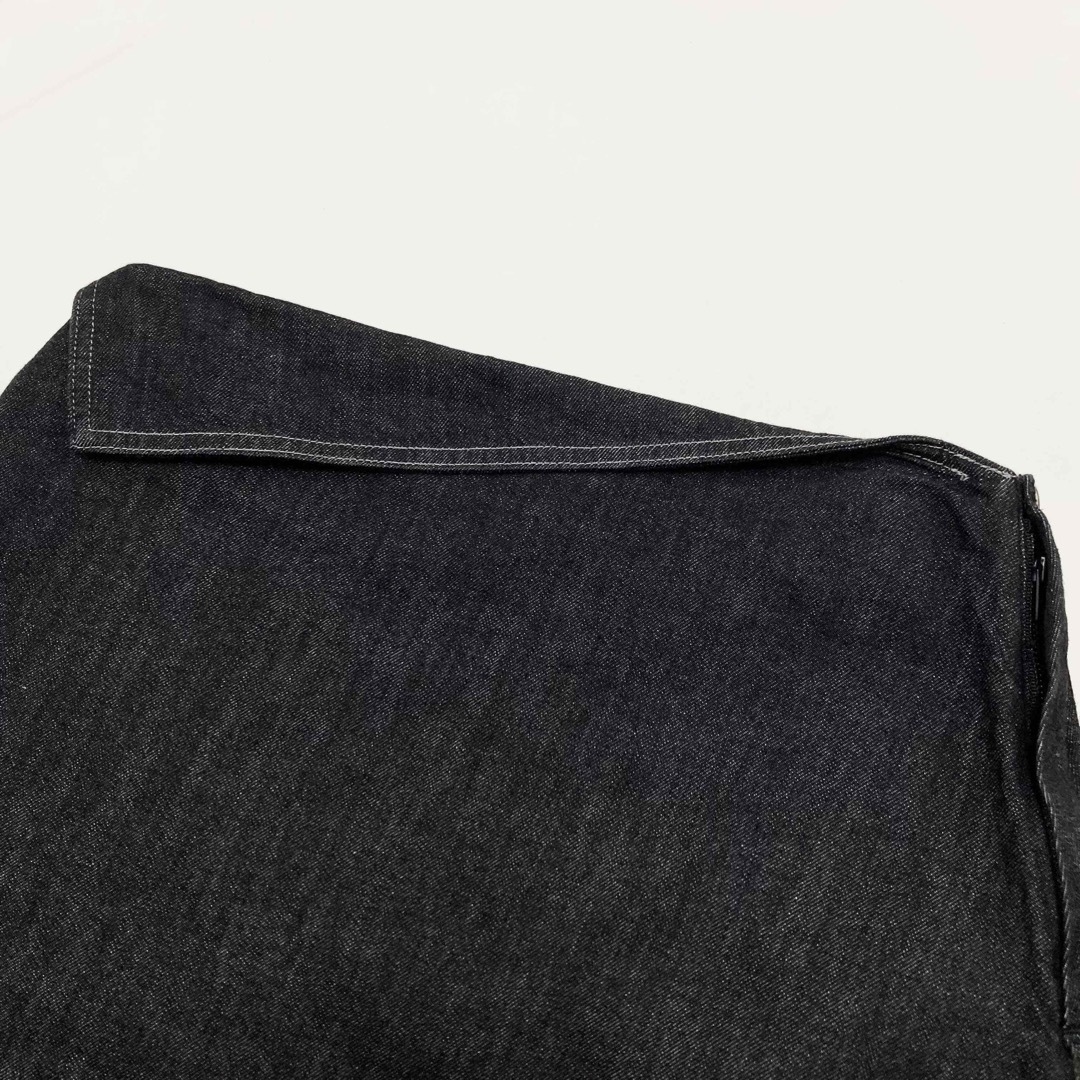 ヨウジヤマモト DENIM SKIRT WITH DIAGONAL POCKET ヨウジヤマモト DENIM SKIRT WITH DIAGONAL POCKET