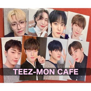 エイティーズ(ATEEZ)のTEEZ-MON ATEEZ CAFE ぬいぐるみ ティーズモン トレカ(アイドルグッズ)