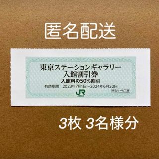 東京ステーションギャラリー 入館割引券 3枚 3人分  ラクマパック (美術館/博物館)