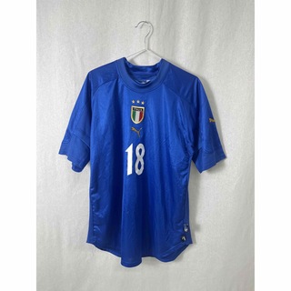フレックス(FLEX（Puma）)のK954 PUMA プーマ ITALIA サッカーT  ユニフォーム(Tシャツ(半袖/袖なし))