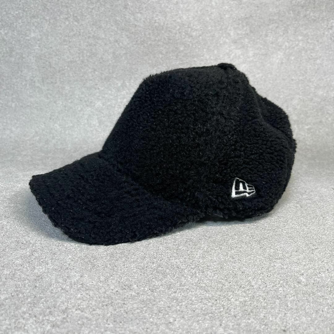 NEW ERA(ニューエラー)のニューエラ NEW ERA ボアキャップ 帽子 ブラック 黒 ♪ レディースの帽子(キャップ)の商品写真
