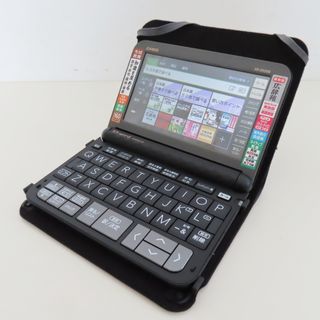 カシオ(CASIO)のM05 極美品 CASIO カシオ 電子辞書 EX-word XD-Z6500 ブラック ケース付き(その他)