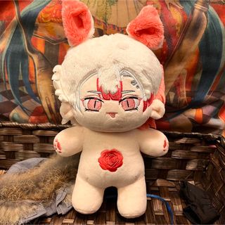 悪魔執事と黒い猫 アモン・リード ぬいぐるみ きせかえ ぽっちゃり 20cm