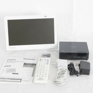 パナソニック(Panasonic)のパナソニック プライベート・ビエラ UN-10E11-W ポータブルテレビ 10V型 VIERA Panasonic 本体(テレビ)