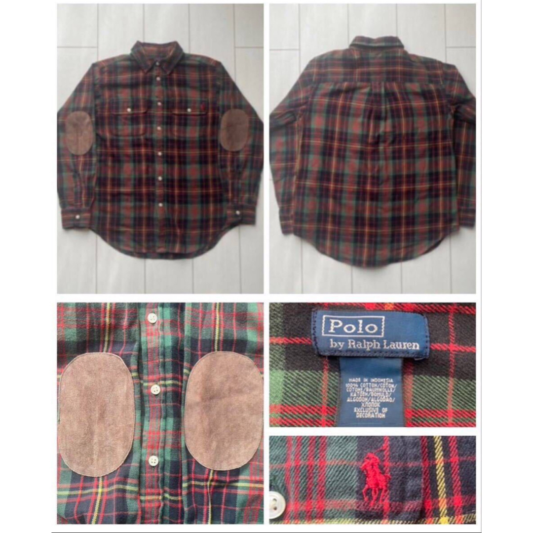 POLO RALPH LAUREN - POLO ラルフローレン レザー エルボー POLO RALPH LAUREN - POLO ラルフローレン レザー エルボー