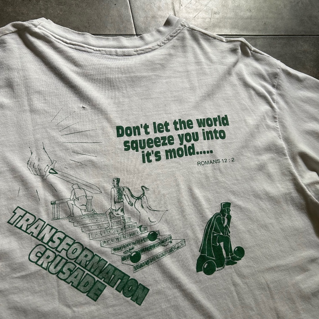 80s 90s USA製 プリントTシャツ コメディアン 黒 vintage