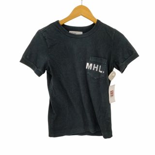 MARGARET HOWELL - MHL.(エムエイチエル) ロゴプリントポケットTシャツ レディース トップス