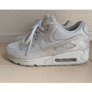 ナイキ(NIKE)のNIKE WMS AIR MAX90 PRM 24.0cm　グレー(スニーカー)