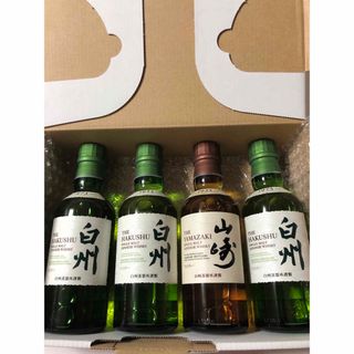 サントリー - 山崎　白州　ミニボトル  4本　180ml  サントリー