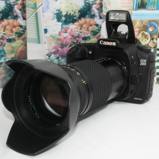 ❤️本格一眼レフ❤️Canon EOS 20D 中望遠レンズセット❤️