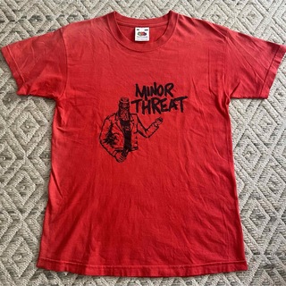 MINOR THREAT マイナー スレット Tシャツ  BOTTLEMAN(Tシャツ/カットソー(半袖/袖なし))
