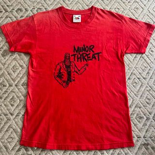 MINOR THREAT マイナー スレット Tシャツ  BOTTLEMAN(Tシャツ/カットソー(半袖/袖なし))