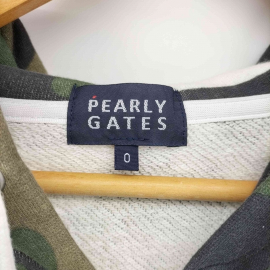 PEARLY GATES(パーリーゲイツ)のPEARLY GATES(パーリーゲイツ) カモ柄 ジップアップ パーカー レディースのトップス(パーカー)の商品写真