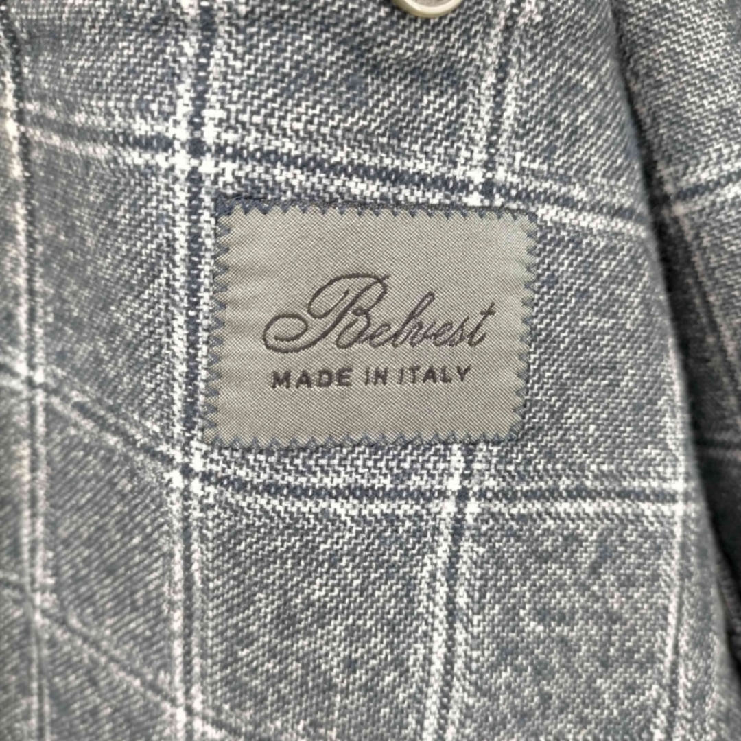 Belvest(ベルベスト) 3B チェック ウール混ジャケット メンズ メンズのジャケット/アウター(その他)の商品写真
