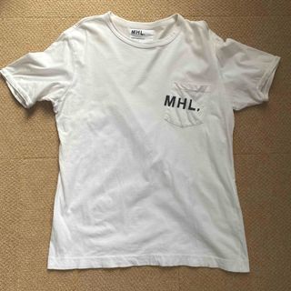 MHL.(MARGARET HOWELL)白Tシャツ 