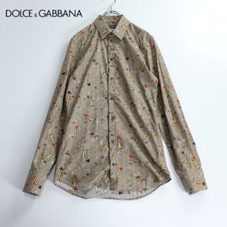 DOLCE&GABBANA - レア　ドルガバ　DOLCE&GABBANA ドルチェ&ガッバーナ　シャツ　長袖