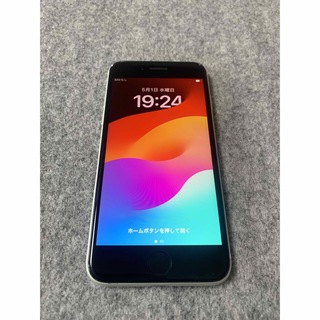 アイフォーン(iPhone)の超美品 国内版 simフリー iPhoneSE 第2世代 128GB ホワイト色(スマートフォン本体)