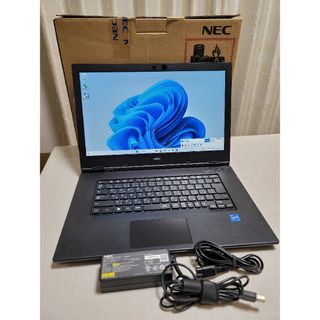 美品　NEC15.6型ノートパソコン　2023年製　第11世代i7(ノートPC)