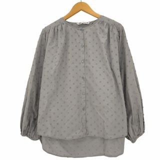 ザラ(ZARA)のZARA(ザラ) ドット柄 パフスリーブブラウス レディース トップス(シャツ/ブラウス(長袖/七分))