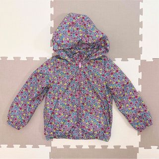 ベビーギャップ(babyGAP)のbabyGAP ベビーギャップ  花柄ウィンドブレーカー(Tシャツ/カットソー)