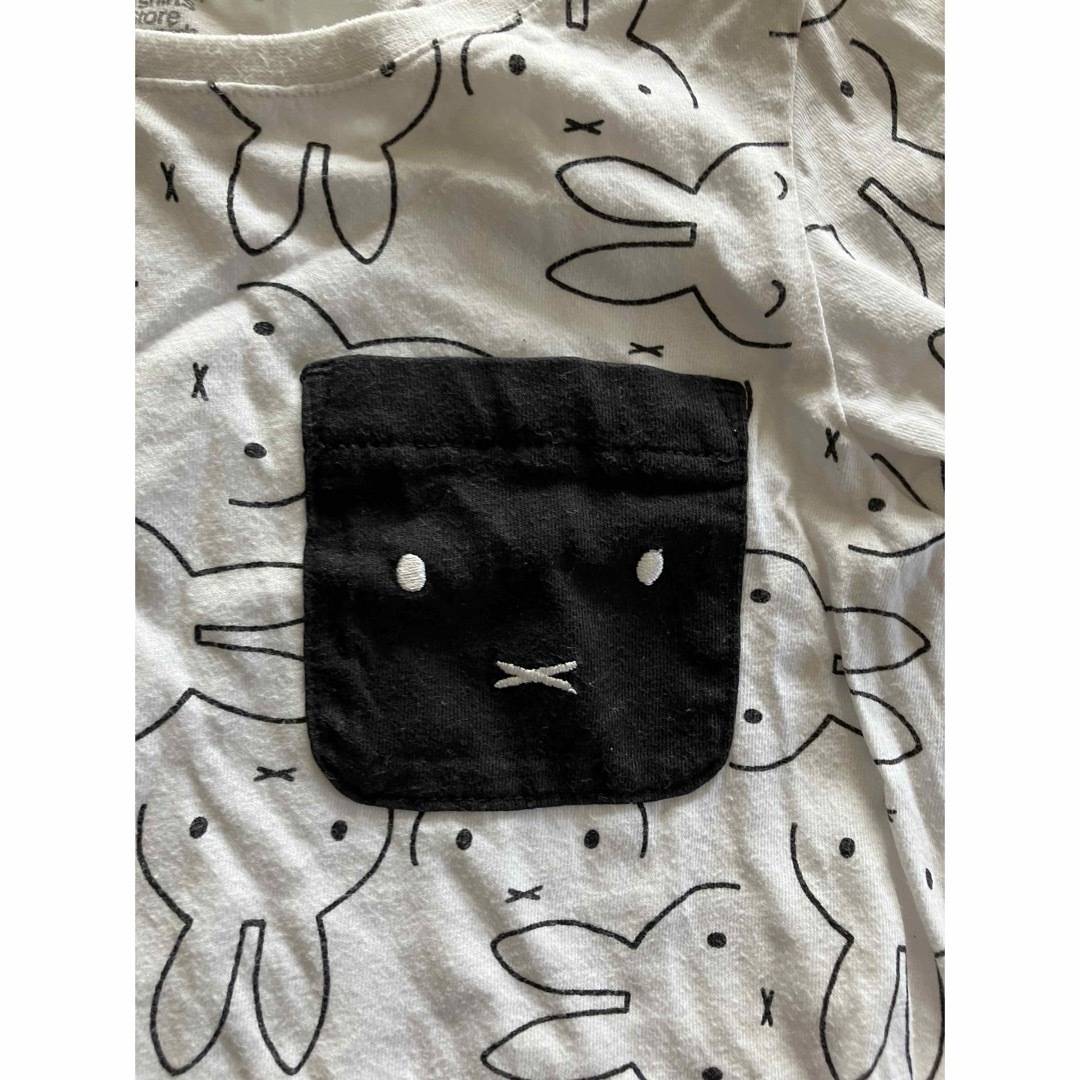 Design Tshirts Store graniph(グラニフ)のミッフィー　グラニフ　ワンピース　110cm キッズ/ベビー/マタニティのキッズ服女の子用(90cm~)(ワンピース)の商品写真