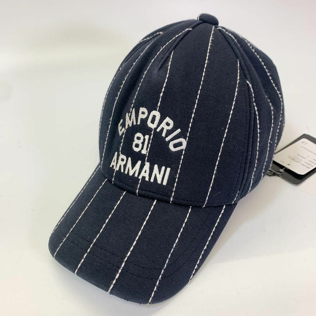 Emporio Armani(エンポリオアルマーニ)の3249 美品　エンポリオアルマーニ　キッズ　キャップ　帽子　子供 キッズ/ベビー/マタニティのこども用ファッション小物(帽子)の商品写真