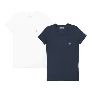 エンポリオアルマーニ(Emporio Armani)の【2枚】EMPORIO ARMANI Tシャツ 54007172 S(Tシャツ/カットソー(半袖/袖なし))