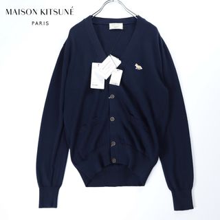 新品　MAISON KITSUNE メゾンキツネ　カーディガン  XS メンズ(カーディガン)