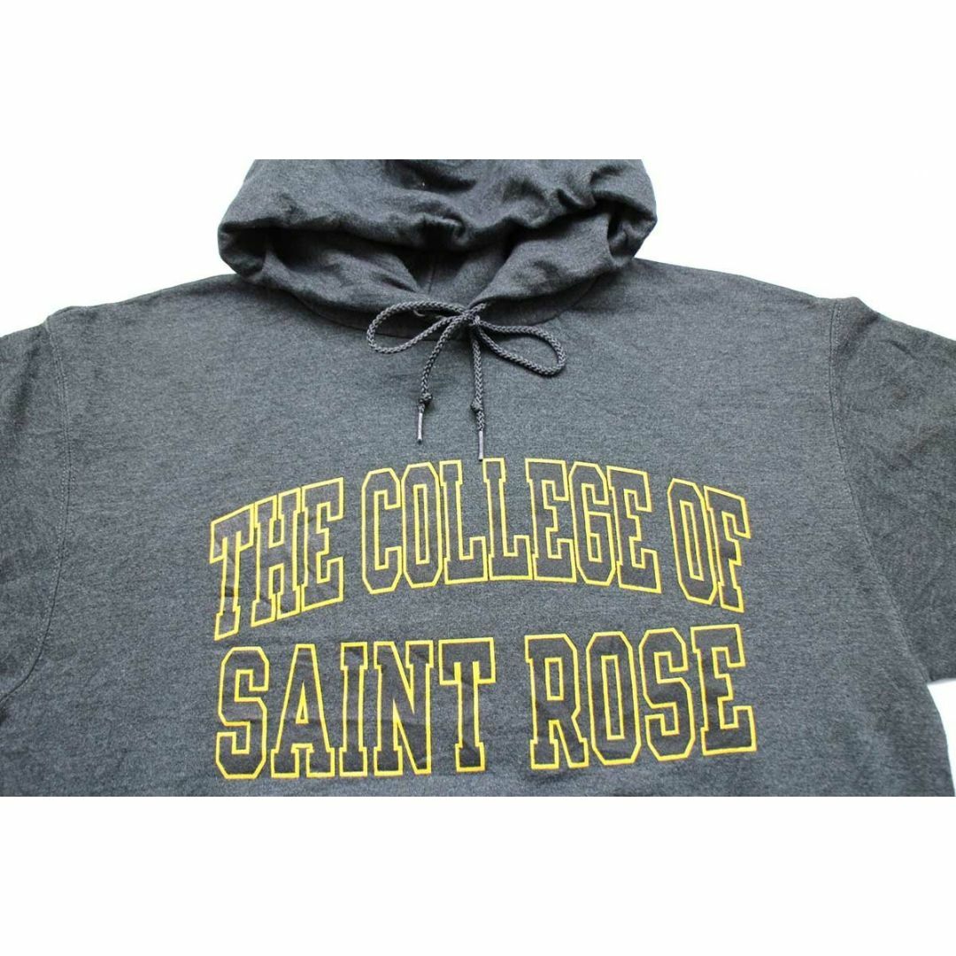 Champion(チャンピオン)のChampionチャンピオン THE COLLEGE OF SAINT ROSE スウェットパーカー チャコールグレー M★フーディー カレッジ セントローズ メンズのトップス(パーカー)の商品写真