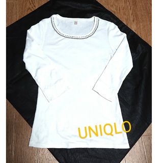 ユニクロ(UNIQLO)のUNIQLO ユニクロ レディースTシャツ カットソー(カットソー(長袖/七分))