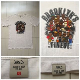 ヴィンテージ(VINTAGE)の美品 00s Y2K brooklyn's finest kix Tシャツ XL(Tシャツ/カットソー(半袖/袖なし))