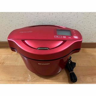 シャープ(SHARP)のSHARP ホットクック 1.6L KN-HW16D-R(その他)