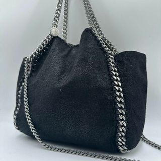 ステラマッカートニー(Stella McCartney)の希少 ステラマッカートニー ファラベラ トートバッグ 2way リバーシブル 黒(トートバッグ)