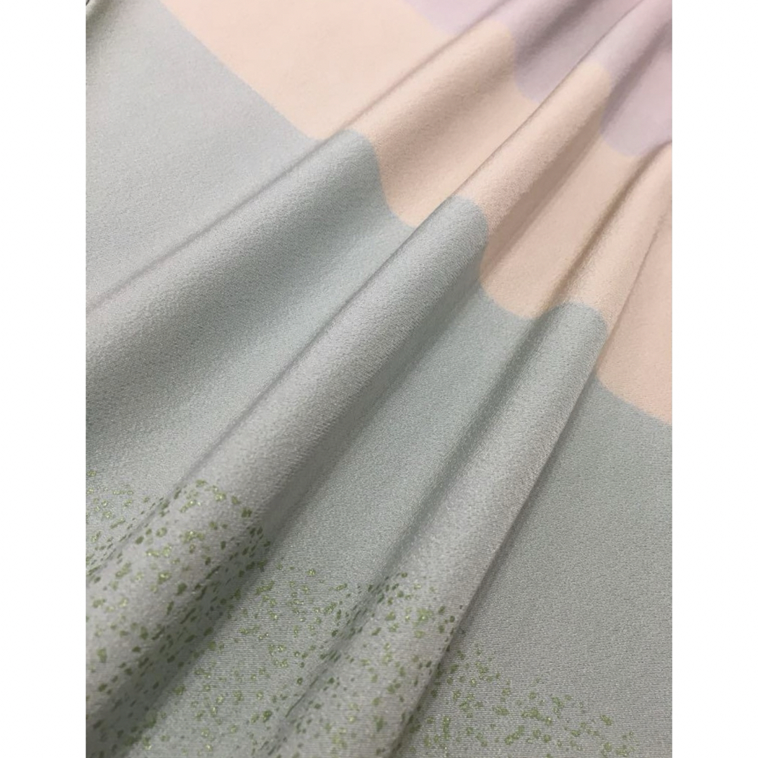 刺繍SALE価格❗️ 京繍の訪問着　染め分け　正絹