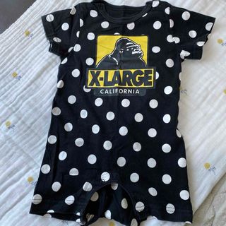 エクストララージキッズ(XLARGE KIDS)のXLARGEKIDS ロンパース 80(ロンパース)