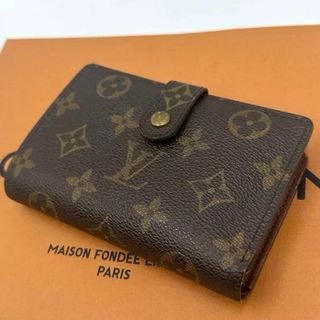 ルイヴィトン(LOUIS VUITTON)の美品 ルイヴィトン ポルトフォイユ ヴィエノワ モノグラム がま口 二つ折り財布(財布)