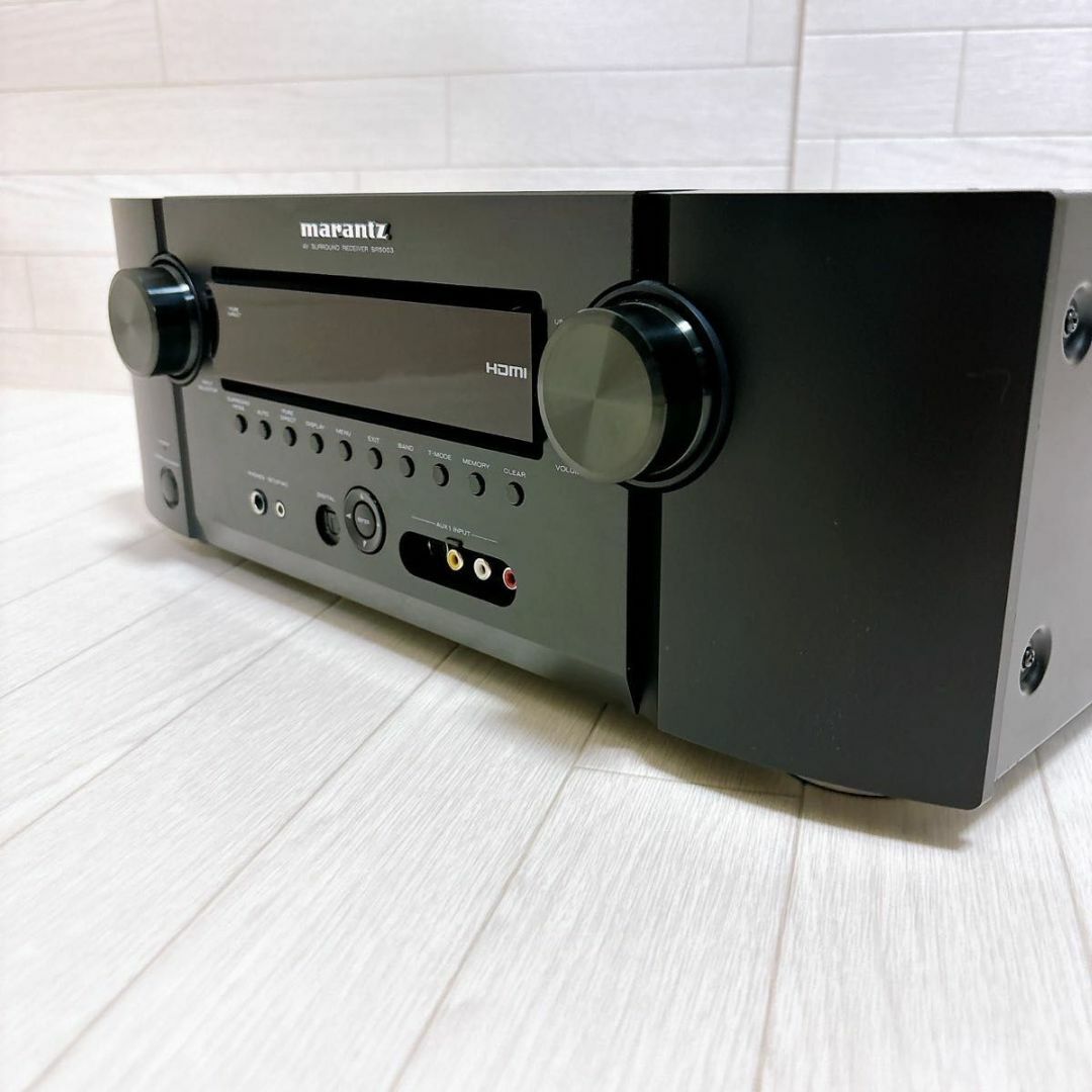 marantz(マランツ)のmarantz マランツ AVサラウンドレシーバー SR5003 リモコン付き スマホ/家電/カメラのオーディオ機器(アンプ)の商品写真