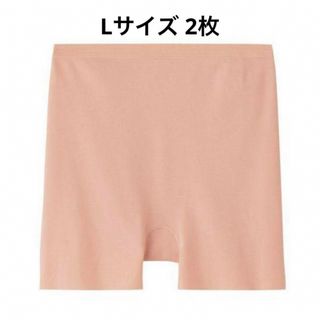 グンゼ(GUNZE)のL ピーチ 1分丈 GUNZE グンゼ いいここち ショーツ 2枚 新品(ショーツ)