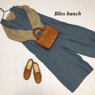 上質良品 Bliss bunch ブリスバンチ リネン オールインワン^^☆(オールインワン)