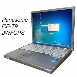 パナソニック(Panasonic)のPanasonicパナソニックCF-T9JWFCPSノートパソコン中古品ジャンク(ノートPC)