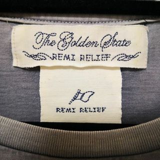 REMI RELIEF - REMI RELIEF レミレリーフ ドクロワッペン Tシャツ