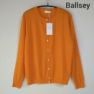 ボールジィ(Ballsey)のBallsey　スーパーファインウール クルーネックカーディガン(カーディガン)