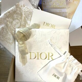 ディオール(Dior)のディオール◆ギフトボックス巾着ノベルティーセットホリデー空箱(ポーチ)