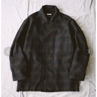 リドム(LIDNM)の早い者勝ち！リドム　WOOL MILLED OMBRE SHIRT(シャツ)