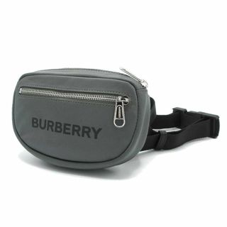 バーバリー(BURBERRY)の【新品】バーバリー バッグ ショルダーバッグ BURBERRY キャノン ミニ ベルトバッグ ミニ ウエストポーチ ミニ ボディバッグ ミニバッグ 8052888 CHARCOAL GREY (グレー系) アウトレット メンズ レディース 男女兼用 ユニセックス CANNON NBO(ウエストポーチ)