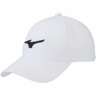 【色: ホワイト】[MIZUNO] メッシュキャップ スポーツ 帽子 ジュニア 