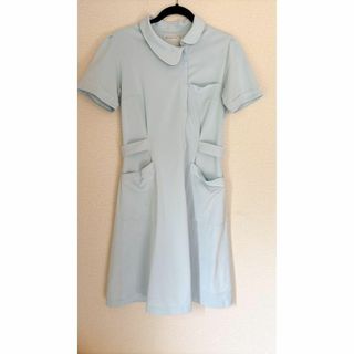 ナース服　スカート　半袖　医療　スクラブ(ひざ丈ワンピース)