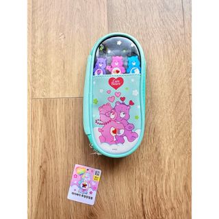 ケアベア(CareBears)のケアベア ペンケース 韓国限定【新品】(キャラクターグッズ)