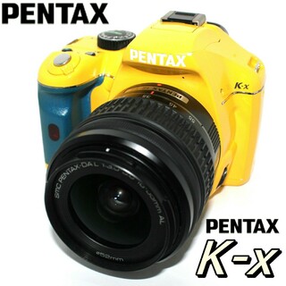 ペンタックス(PENTAX)のPENTAX K-x デジタル 一眼レフ カメラ iphone転送✨完動品✨(デジタル一眼)